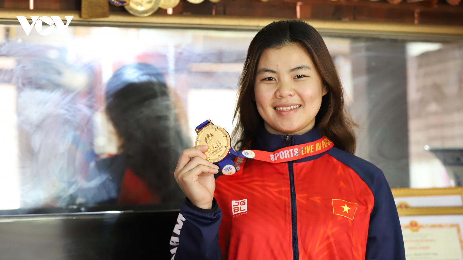 Cô gái dân tộc Thái đoạt huy chương vàng liên tiếp ở 2 kỳ SEA Games